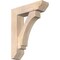 Ekena Millwork Imperial Slat Smooth Bracket w/ Offset Brace, Douglas Fir, 7 1/2"W x 28"D x 36"H BKT0806X28X36IMP06SDF - alternate 1